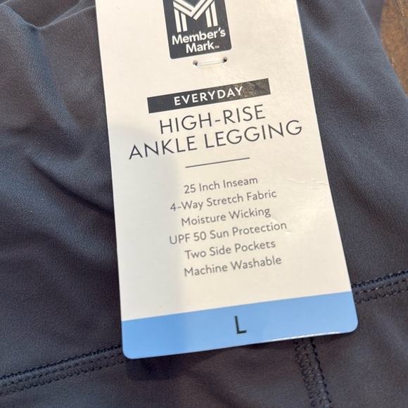 New Everyday Active Legging - charcoal Gray large members mark with pockets hot - Picture 7 of 7